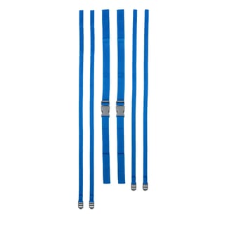 Indian Maharadja Sky Spare Strap Set Kickers - Blue