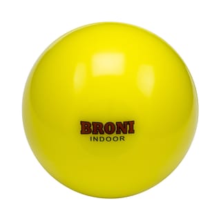 Hockeybal Broni Indoor – geel – topkwaliteit