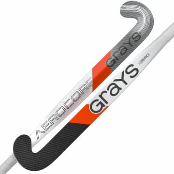 Grays AC Zero Dynabow-S Senior Hockeystick Wit/Zilver