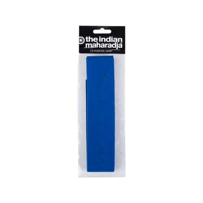 The Indian Maharadja Chamois grip - power blue
