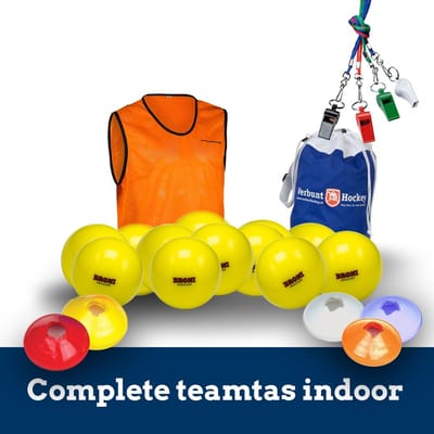 Complete team tas – indoor – oranje hesjes