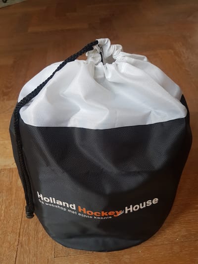 Ballentas Holland Hockey House – inclusief 12 gele indoor ballen