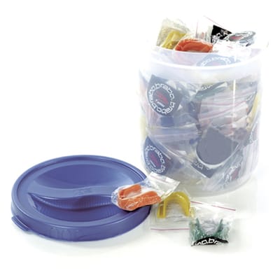 Brabo Clubbox – hockey bitjes jr/sr – 100 stuks – div. kleuren