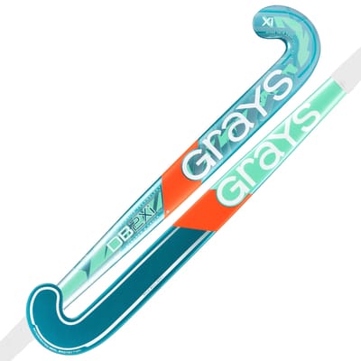 Grays DB2Xi Dynabow Senior Hockeystick Blauw/Groen
