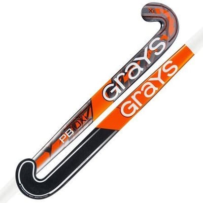 Grays PB10Xi Probow Senior Hockeystick Zwart/Oranje/Zilver