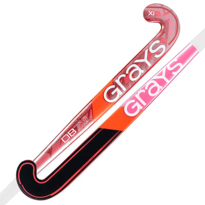 Grays DB7Xi Dynabow Senior Hockeystick Rood