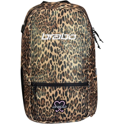 Brabo backpack Fun – luipaard – glitter