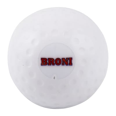 Hockeybal Broni Dimple – wit – topkwaliteit