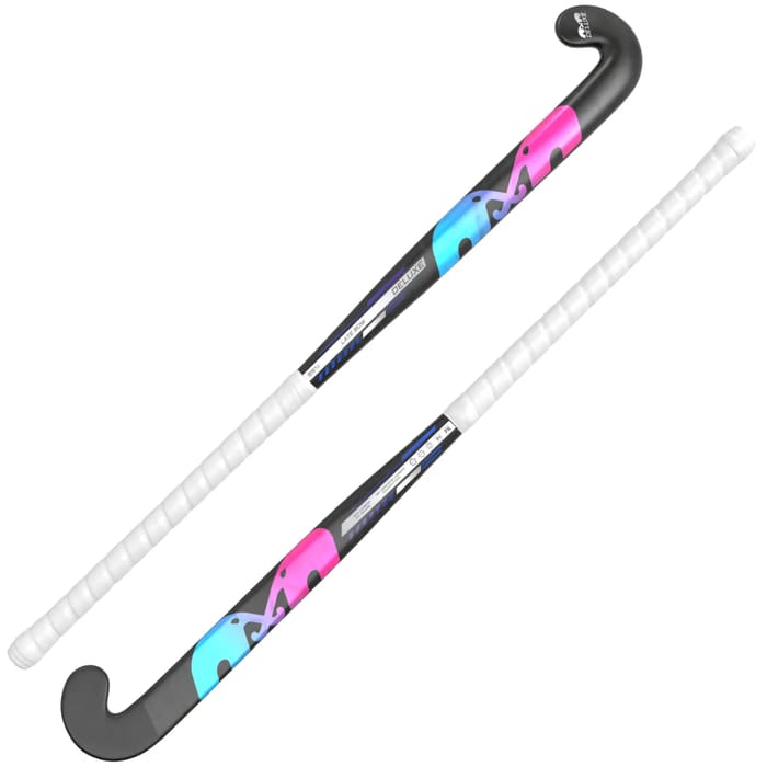 TK Deluxe Late Bow - Black-Sky-Pink hockeystick, foto 2