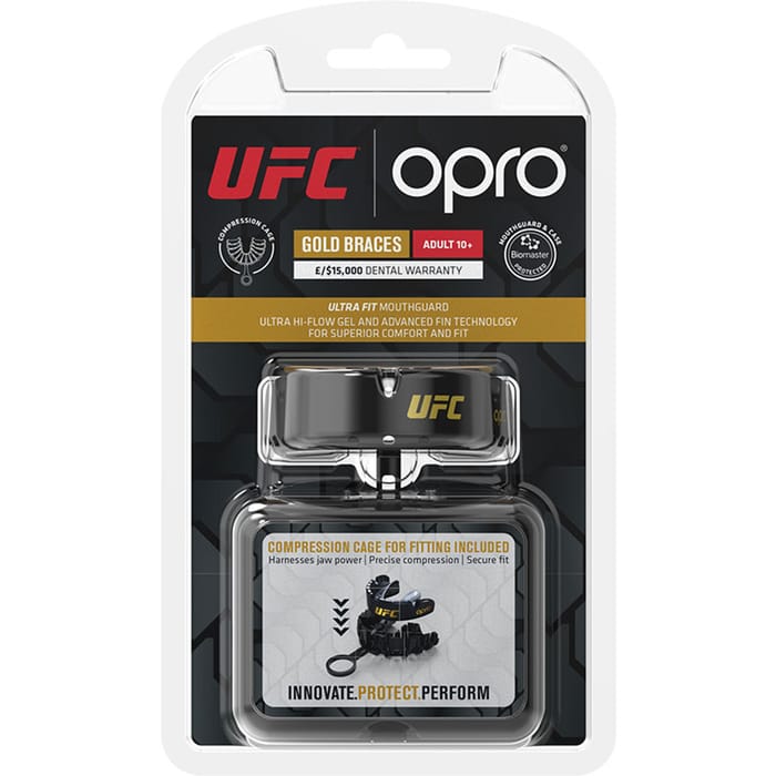 OPRO Shield Opro UFC Gold Ultra Fit Beugel Bitje 1 St. bitje — foto 2