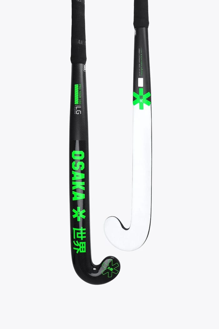 Osaka Field Hockey Stick Pro Tour 100 - Low Groove- LTD Edition White | Iconic Black hockeystick — foto 1