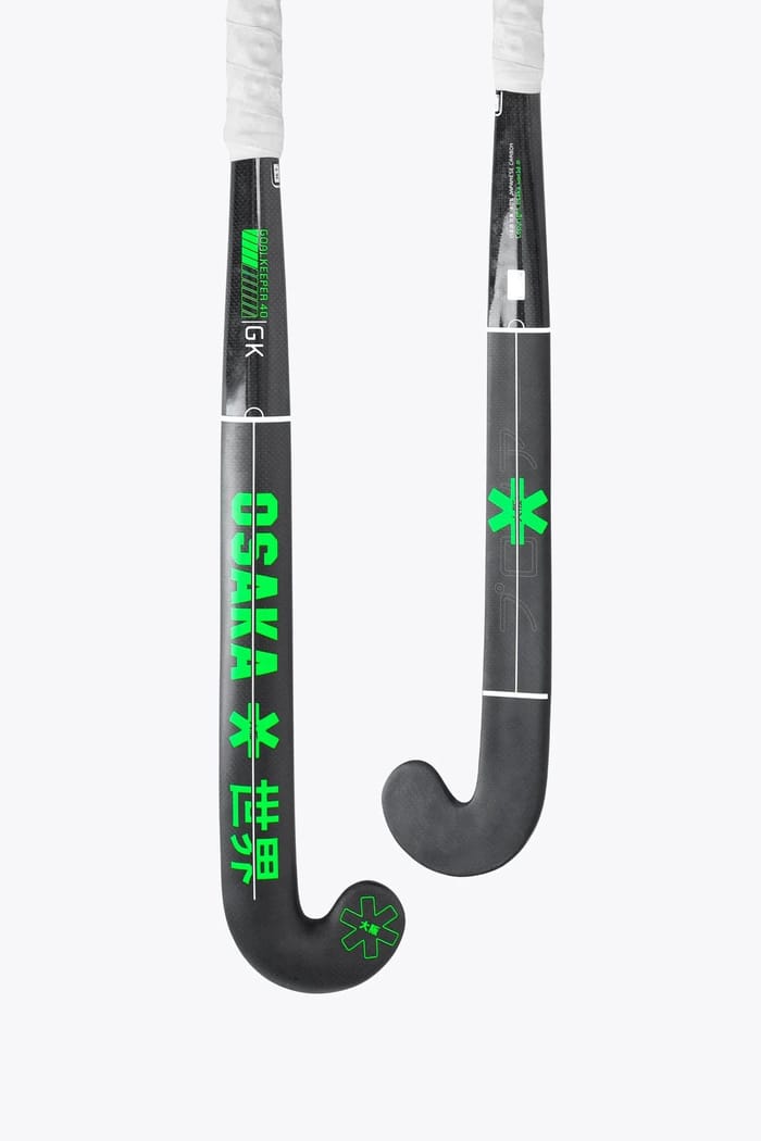 Osaka Field Hockey Stick Goalkeeper 40 | Iconic Black hockeystick — foto 1