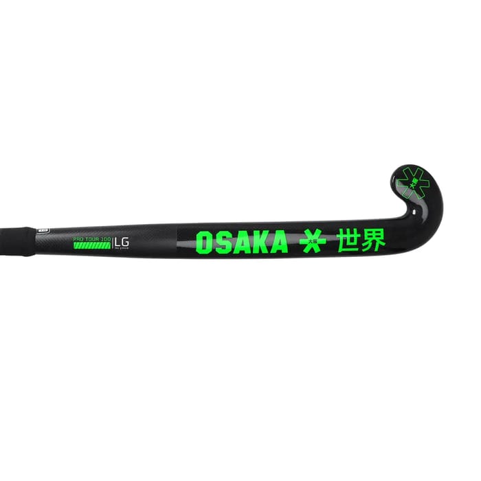 Osaka Pro Tour 100-Low Groove-2.0 Ltd White - Iconic Black hockeystick, foto 3