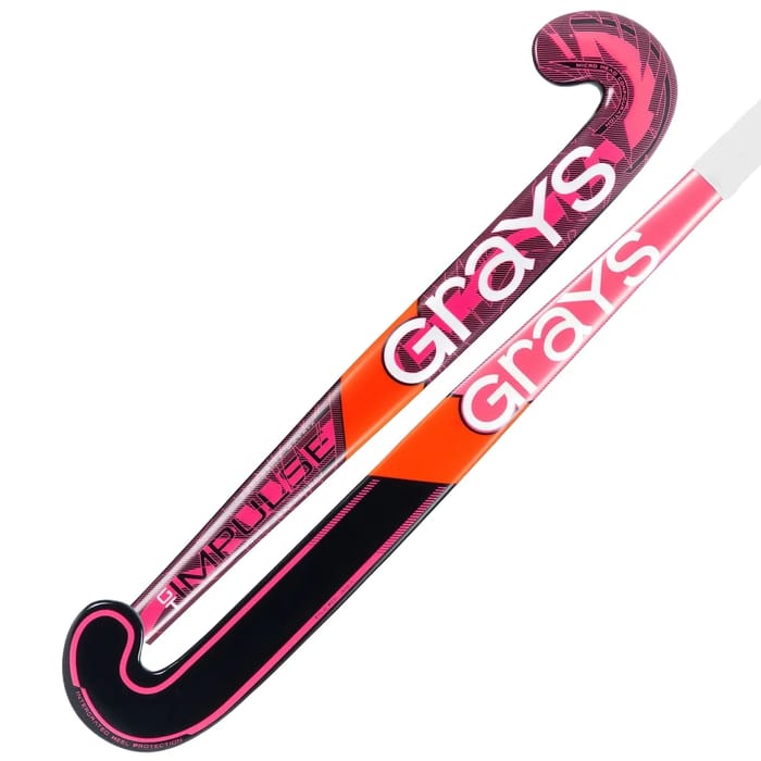 Grays Impulse GT - Hot Red/Black - Junior hockeystick — foto 1