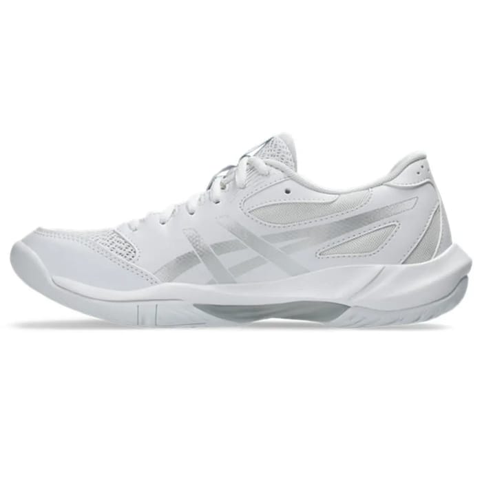 Asics GEL-Rocket 12 - White/Pure Silver - Dames hockeyschoen, foto 7