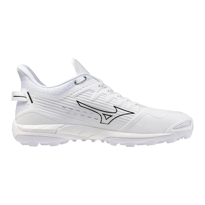 Mizuno Wave Leopardus - White/Metallic Gray hockeyschoen — foto 4