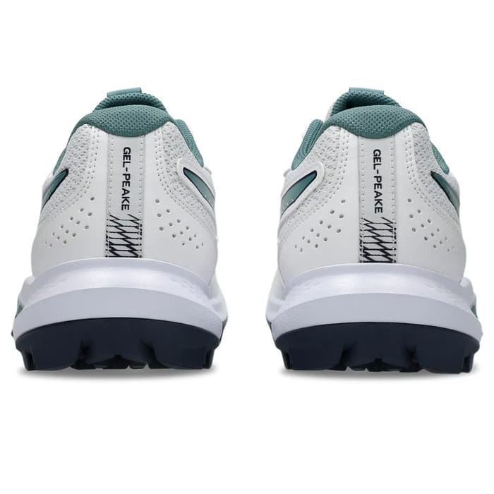 Asics GEL-Peake 3 - White/Foggy Teal hockeyschoen — foto 4
