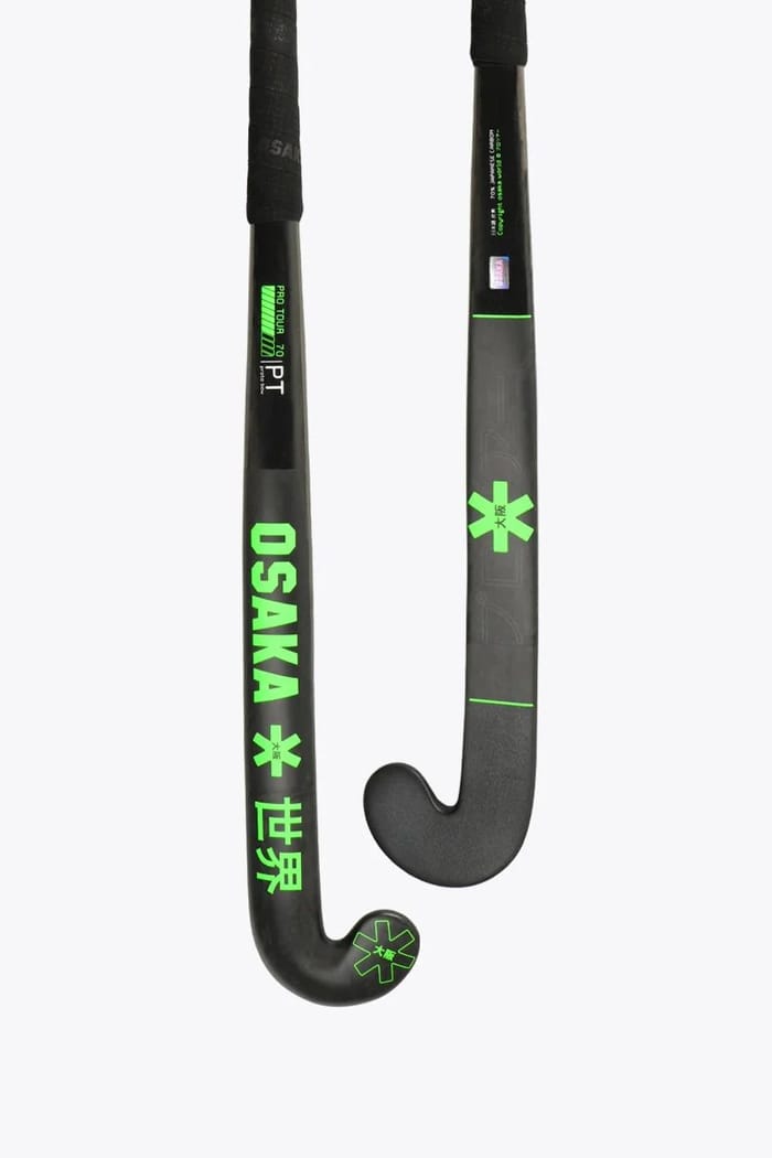 Osaka Field Hockey Stick Pro Tour 70 - Proto Bow | Iconic Black hockeystick — foto 1