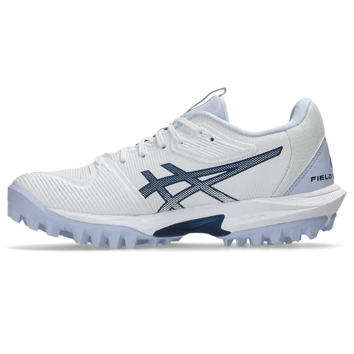 Asics Field Speed FF 2 - White/Independence Blue - Dames hockeystick — foto 5