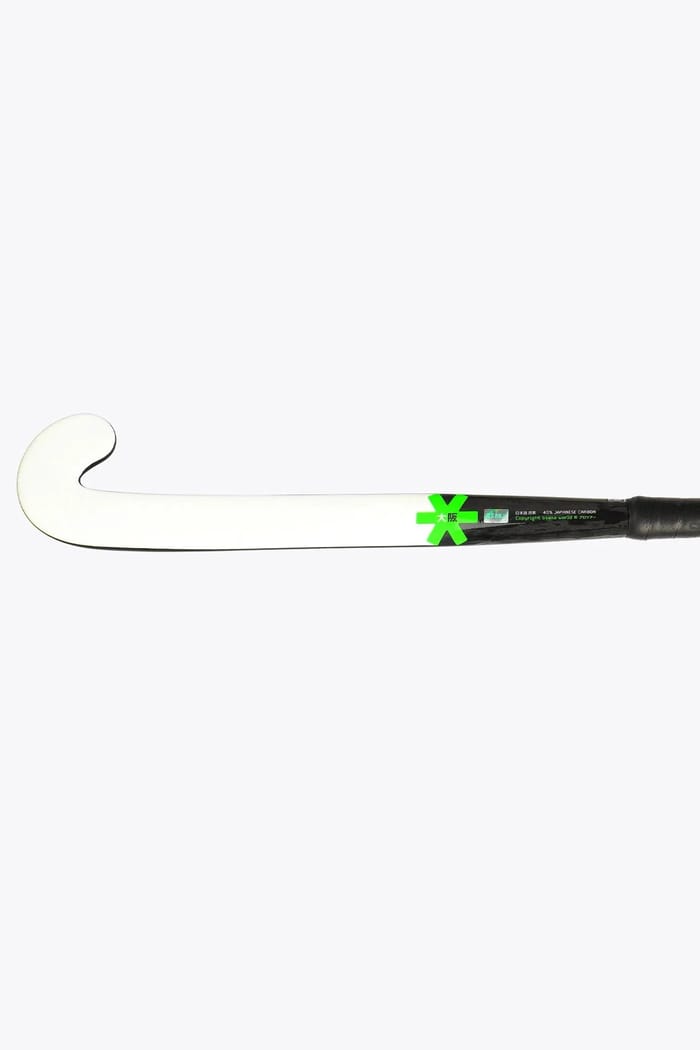 Osaka Field Hockey Stick Pro Tour 40 - Pro Bow - LTD Edition White | Iconic Black hockeystick, foto 3