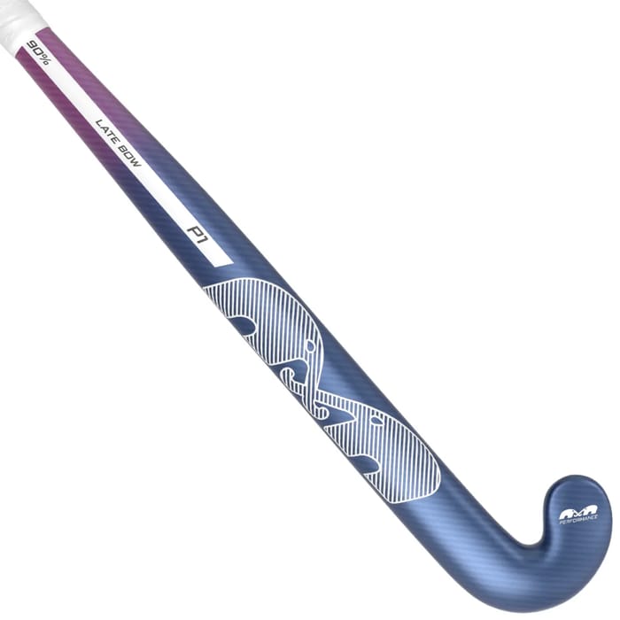 TK P1 Late Bow - Blue-Magenta-White hockeystick, foto 1