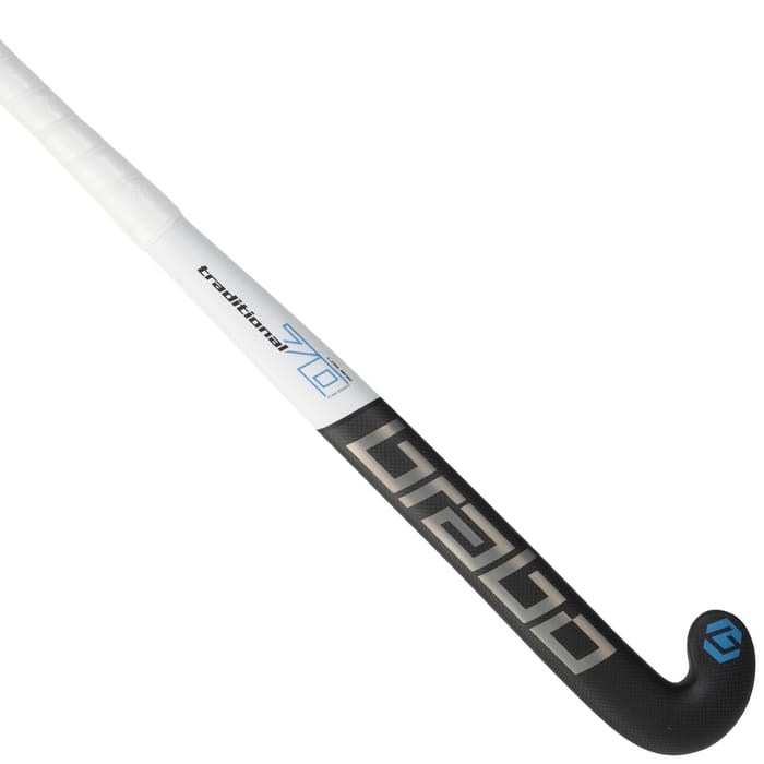 Brabo Traditional Carbon 70 LB Bk/Bl Senior Hockeystick hockeystick — foto 1
