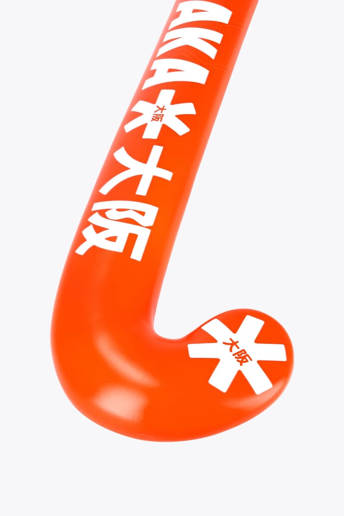 Osaka Field Hockey Stick Pro Bow 25 | Orange Tiger hockeystick — foto 2