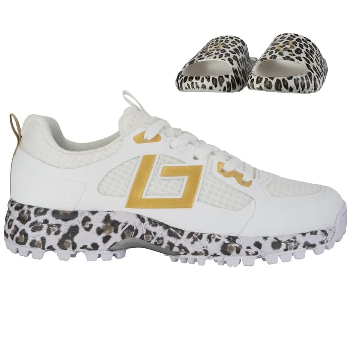 Brabo Shoe Tribute White/Gold/Leo+Slides hockeystick — foto 1