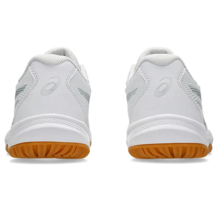 Asics Upcourt 6 - White/Pure Silver - Dames hockeyschoen, foto 4