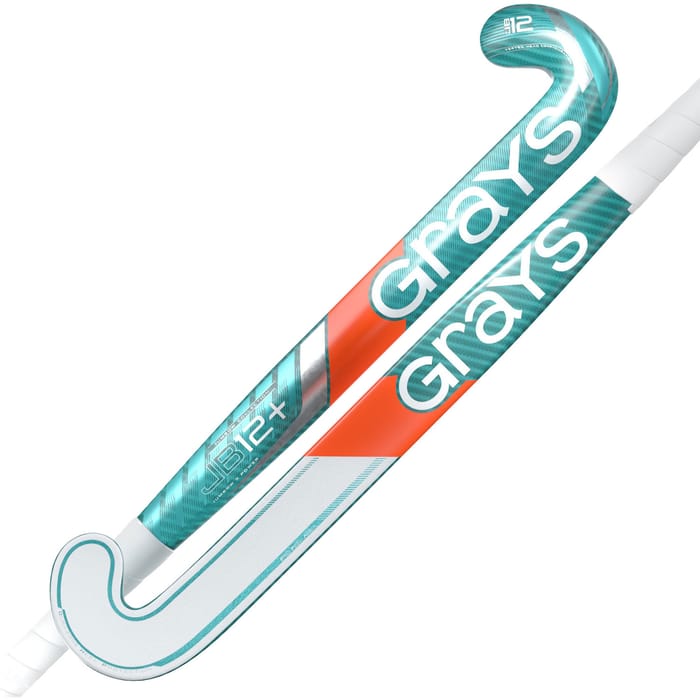 Grays JB 12+ – jumbow – zeegroen/zilver hockeystick — foto 2