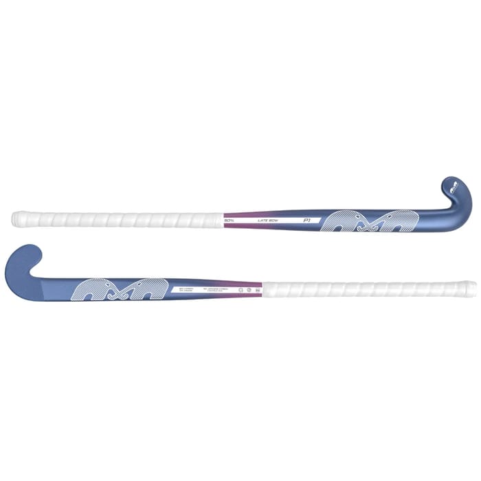 TK P1 Late Bow - Blue-Magenta-White hockeystick, foto 3