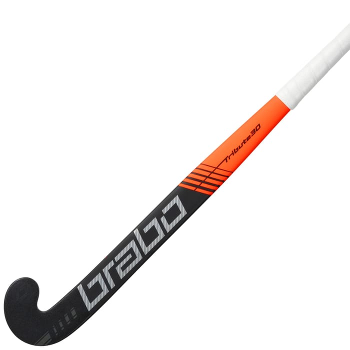 Brabo Tribute 30 PB Black/Orange Senior Hockeystick hockeystick — foto 2