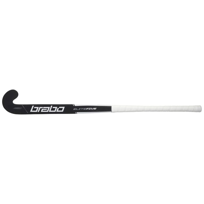 Brabo Elite Five WTB Carbon ELB Bk/Wh Senior Hockeystick hockeystick — foto 3