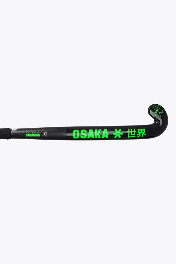 Osaka Field Hockey Stick Pro Tour 100 - Low Groove- LTD Edition White | Iconic Black hockeystick — foto 2