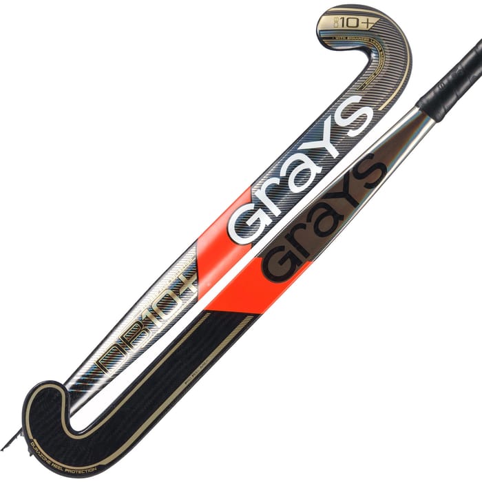 Grays DB 10+ dynabow – zwart/goud hockeystick, foto 2