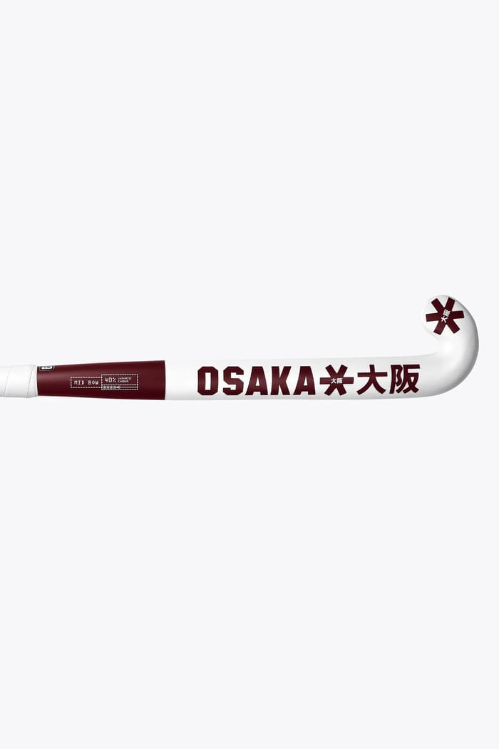 Osaka Field Hockey Stick Mid Bow 40 | Cherry Lacquer hockeystick — foto 4