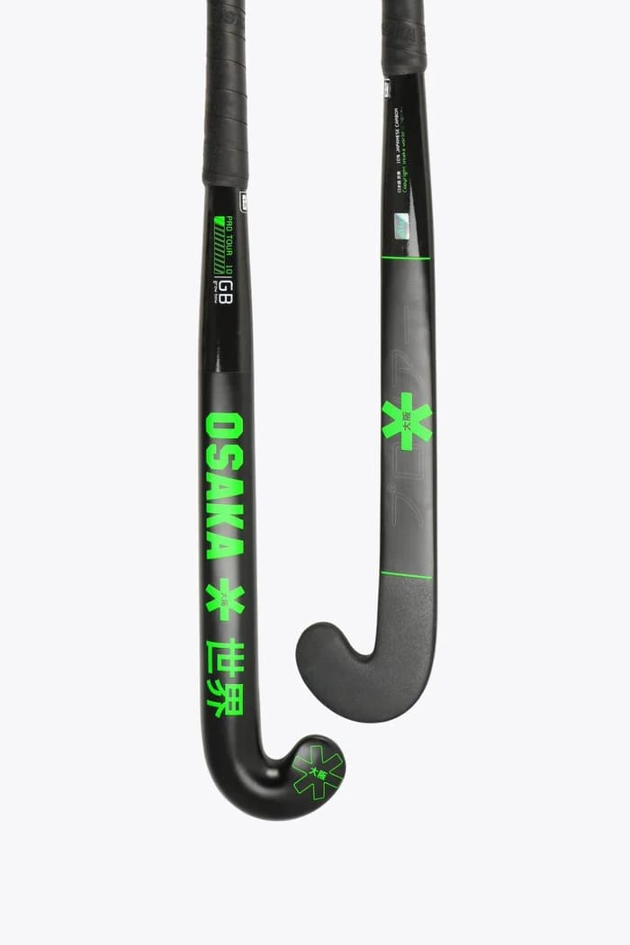 Osaka Field Hockey Stick Pro Tour 10 - Grow Bow | Iconic Black hockeystick — foto 1