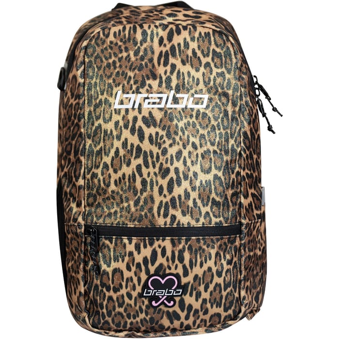 Brabo backpack Fun – luipaard – glitter hockeytas — foto 1