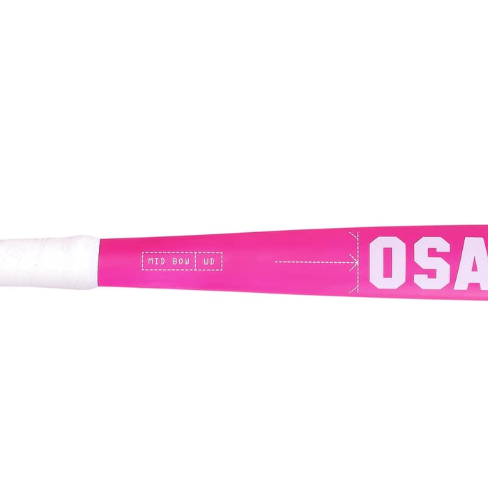 Osaka Mid Bow Wd - Electric Fuchsia hockeystick, foto 7