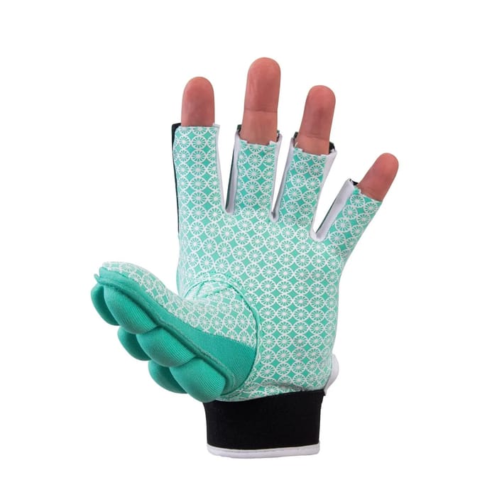 Indian Maharadja GLORY 4.2 shell/foam half Left - Black hockeyhandschoen — foto 2