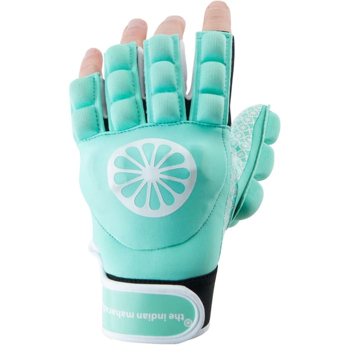 Indian Maharadja GLORY 4.2 – shell/foam – halffinger – links – zwart hockeyhandschoen — foto 1