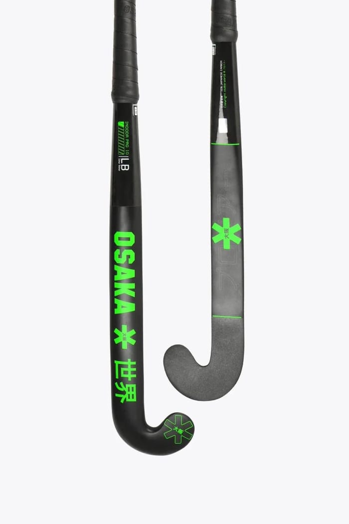 Osaka Indoor Hockey Stick Pro Tour 10 - Low Bow | Iconic Black hockeystick — foto 1