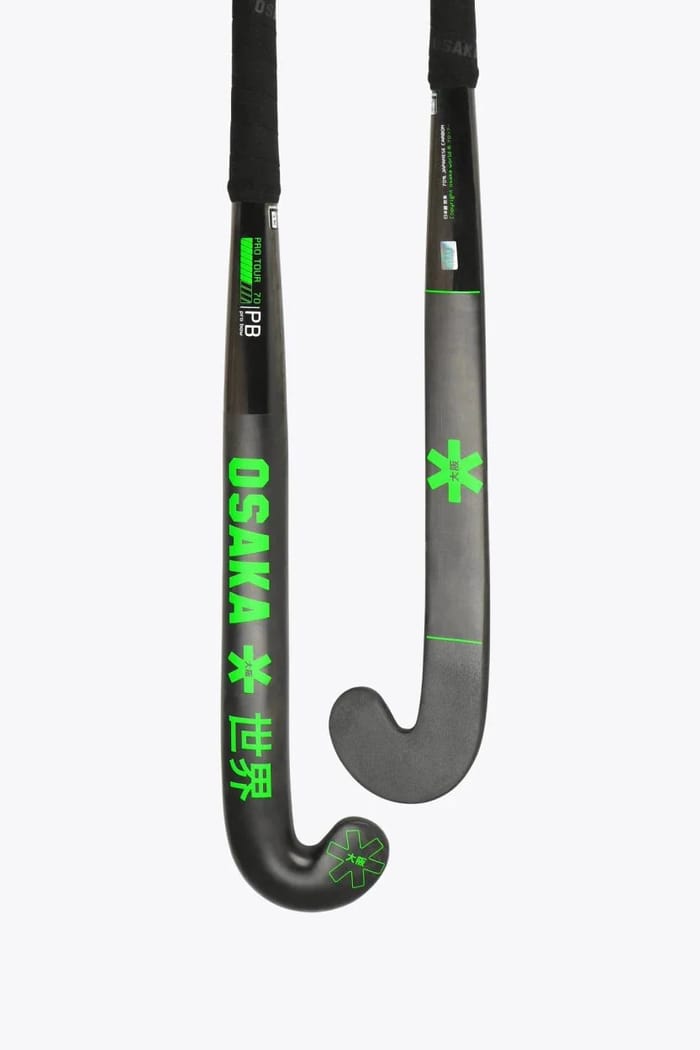 Osaka Field Hockey Stick Pro Tour 70 - Pro Bow | Iconic Black hockeystick — foto 1