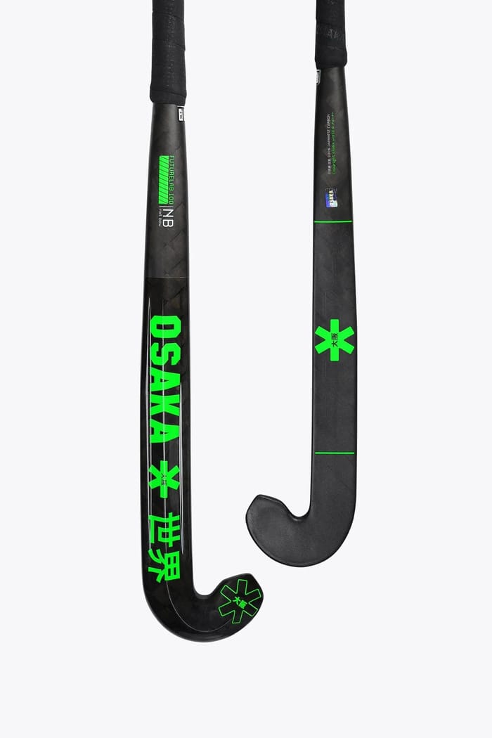 Osaka Field Hockey Stick Pro Bow 100 - Futurelab | Iconic Black hockeystick — foto 1