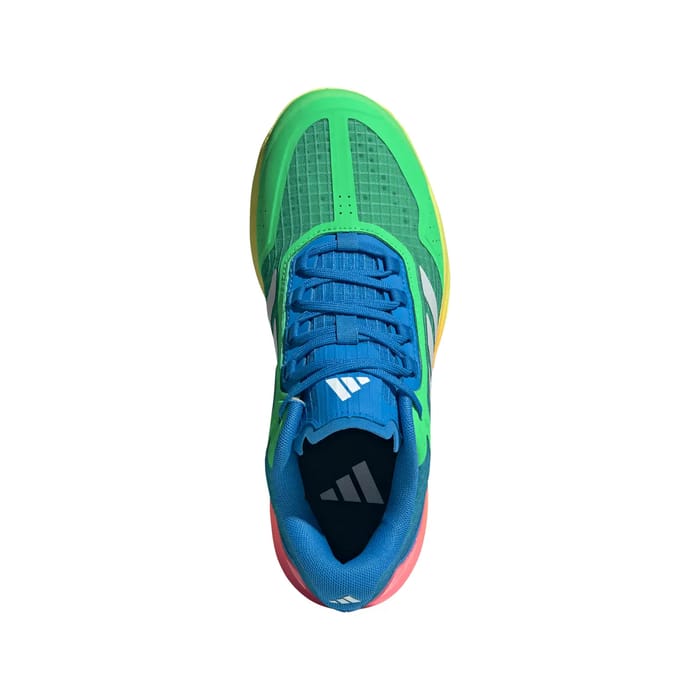 Adidas Fabela X 2 LE - Blue White Green hockeyschoen — foto 2