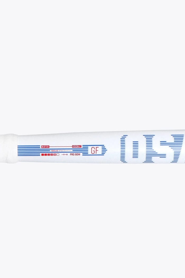 Osaka Indoor Hockey Stick Vision GF - Pro Bow X | White hockeystick — foto 6
