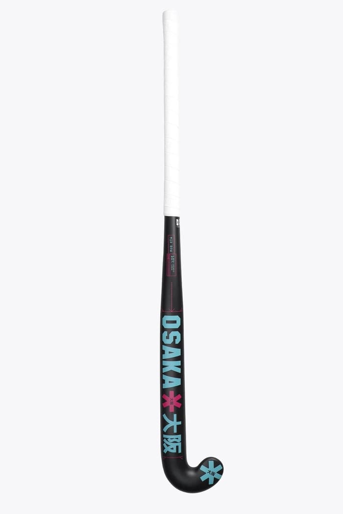 Osaka Field Hockey Stick Mid Bow 10 | Retro Blue-Raspberry hockeystick — foto 6