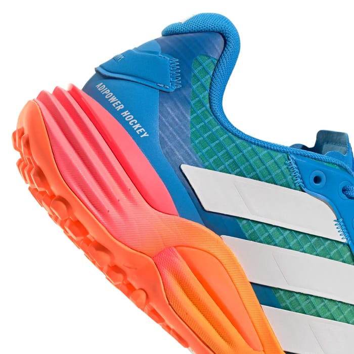 Adidas Adipower Hockey 4 LE - Blue White Green hockeystick — foto 9