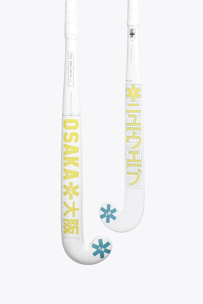 Osaka Field Hockey Stick Mid Bow WG | Shadow Lime hockeystick — foto 1