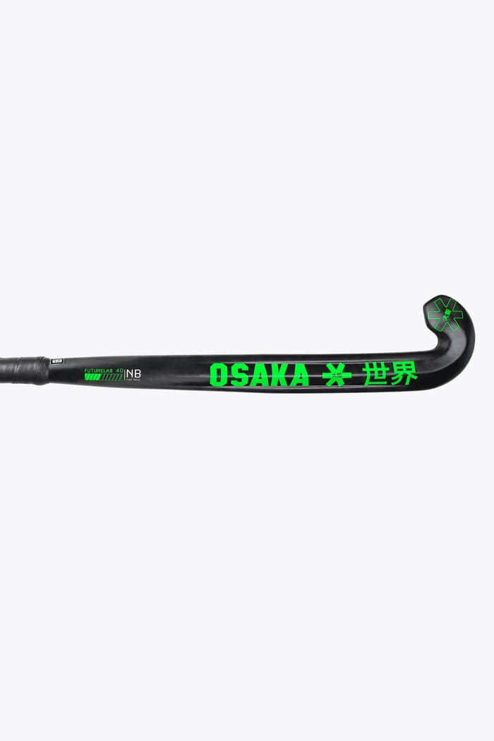 Osaka Field Hockey Stick Pro Bow 40 - Futurelab | Iconic Black hockeystick — foto 4